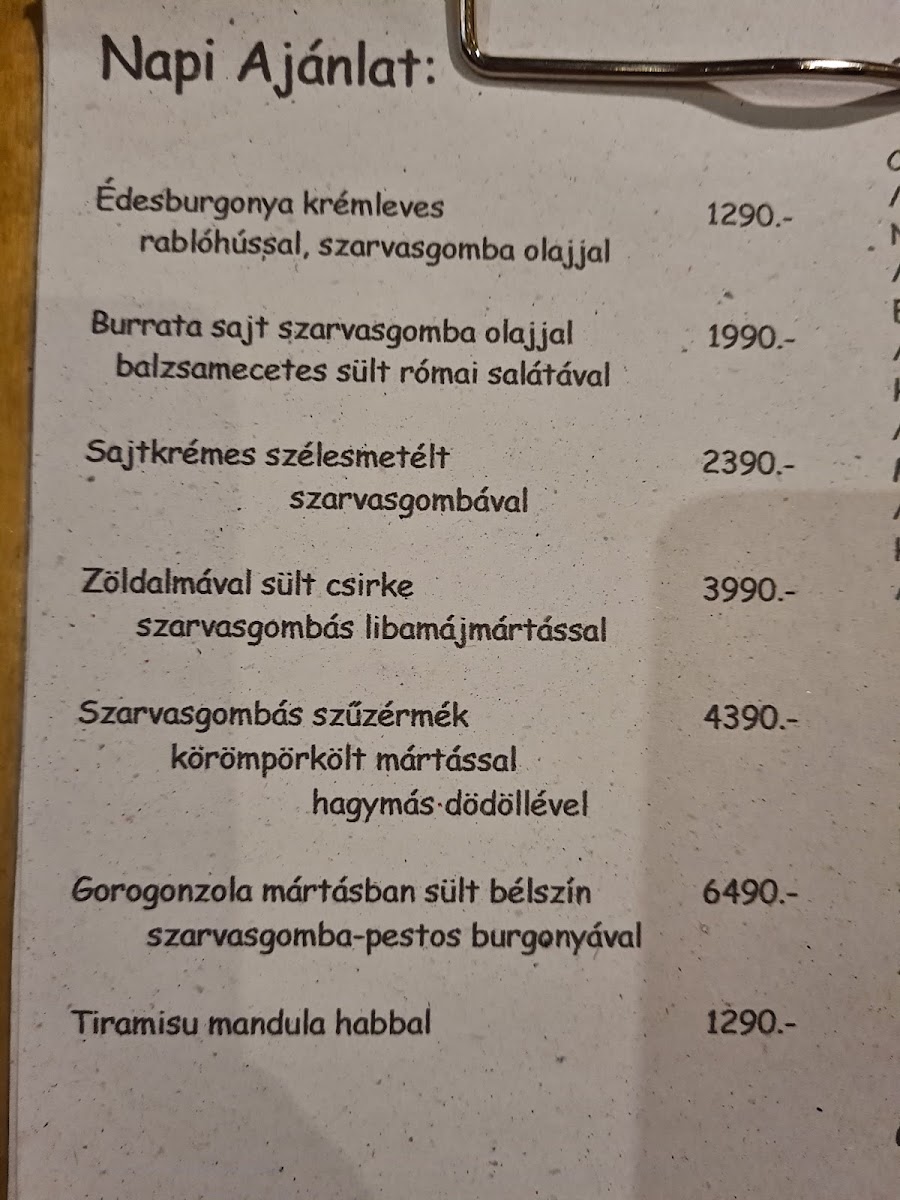 Menu Joe Bácsi Restaurant-9